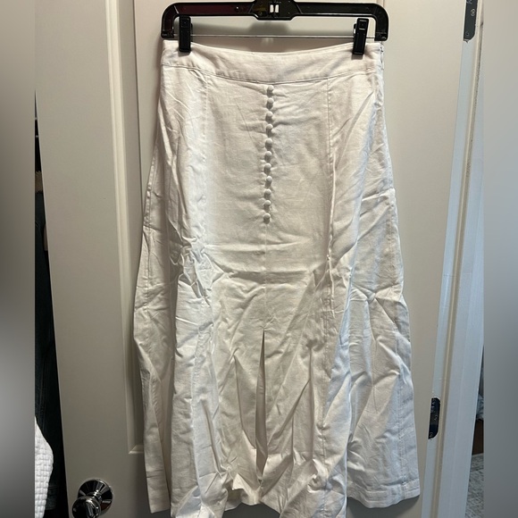 NWT Banana Republic Linen Blend midi skirt - Picture 3 of 6